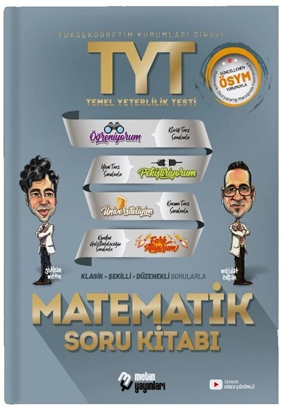 TYT Matematik Soru Kitabı Metin Yayınları ürün görseli 1