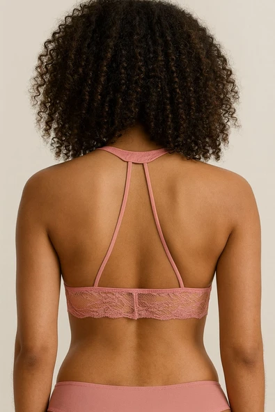 SOMON MICRO SIRT DETAYLI BRALET DS200459BR - Resim 2