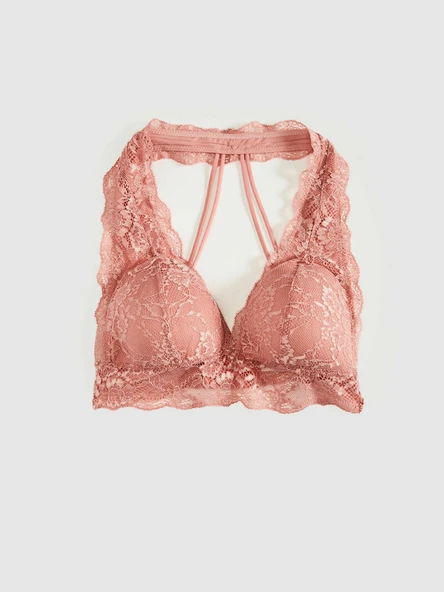 SOMON KAPLI SIRT DETAYLI BRALET DS200550BR ürün görseli 1