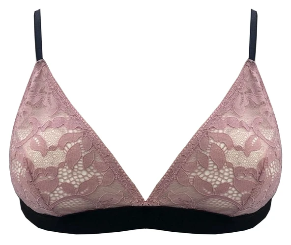 Full dantel bralet - Resim 3