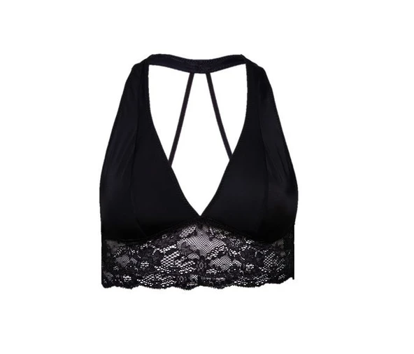 SİYAH MICRO SIRT DETAYLI BRALET DS200459BR - Resim 2