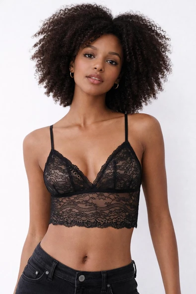 Dantel bralet büstiyer ürün görseli 1