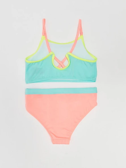 Baskılı kız çocuk bikini takım - Resim 2