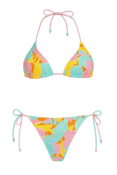 Üçgen İpli Bikini Takım - Resim 3
