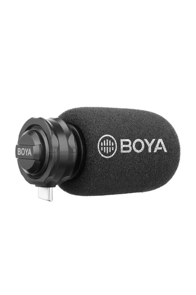 Boya BY-DM100 Type-C Girişli Telefon Mikrofonu Teşhir ürün görseli 1