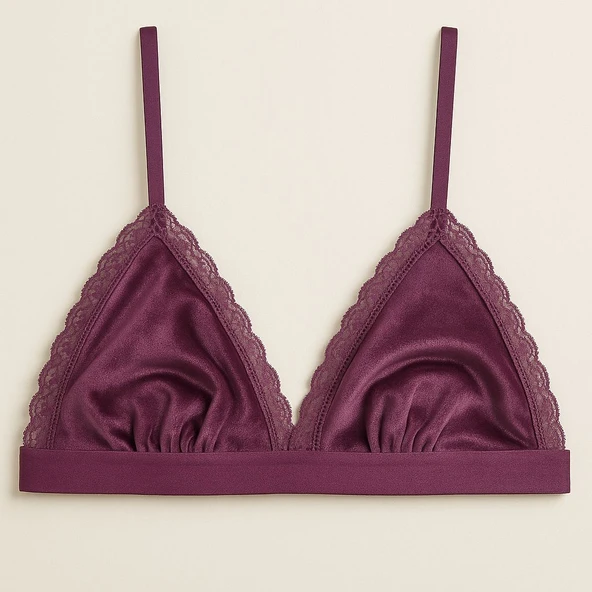 GÜL KURUSU KADİFE BRALET DS200111BR - Resim 3