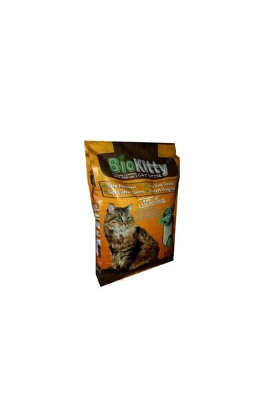 BioKitty AloeVera Kokulu Tozsuz İnce Taneli Topaklanan Kedi Kumu 10 Lt ürün görseli 1