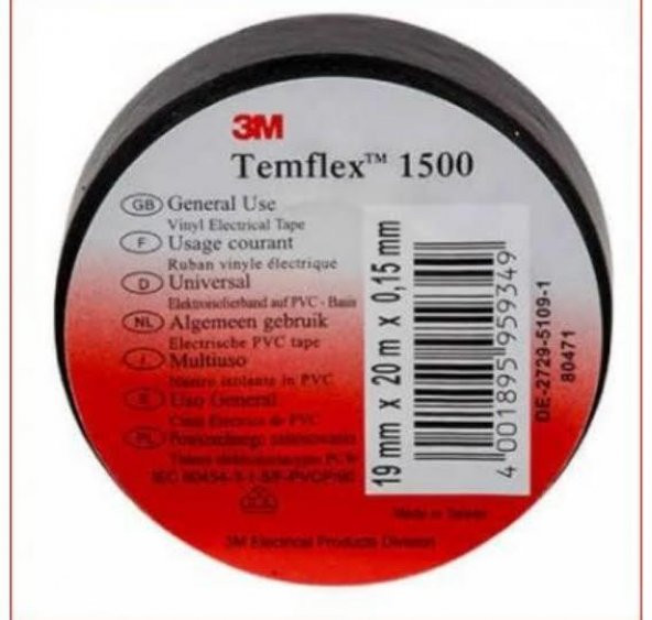 3M Pvc Elektrik Bandı - Resim 2