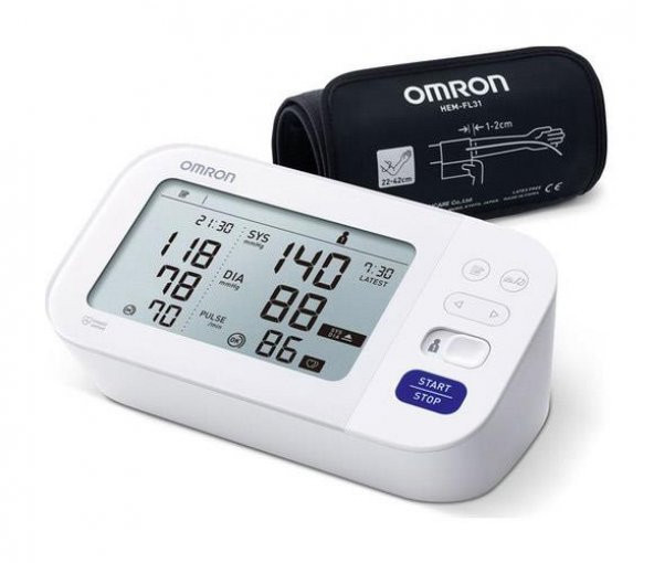 Omron M6 Comfort HEM-7360-E Dijital Koldan Tansiyon Ölçer ürün görseli 1