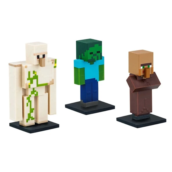 Minecraft 3D Figür Toppeez 3'iü Set Model 2 ürün görseli 1