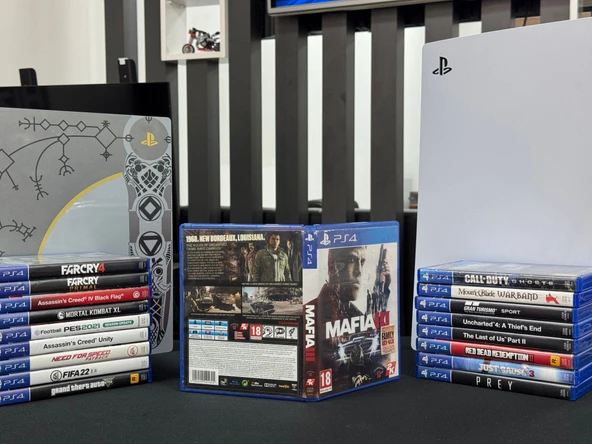 Mafia 3 Ps4 - Ps5 Oyun CD’si (İKİNCİ EL) - Resim 4