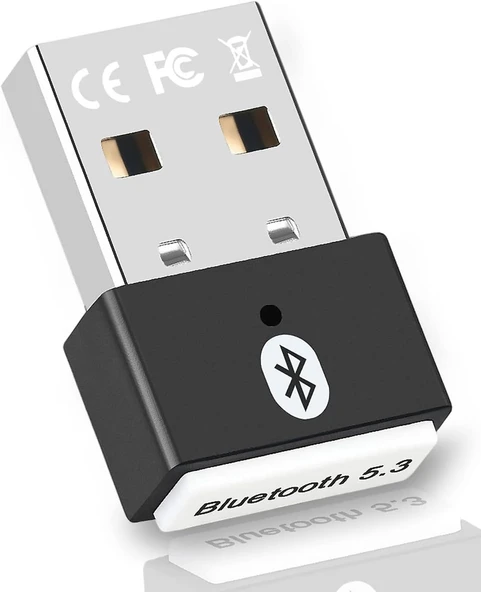 Plentiful Bluetooth Adaptör 5.3 USB Bluetooth Dongle Kablosuz Masaüstü Laptop PC Tak/Çalıştır Windows 11/10/8.1/7 ile Uyumlu ürün görseli 1