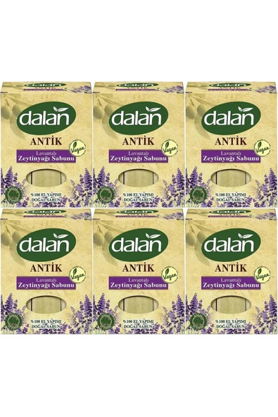 Dalan Antik Zeytin Yağlı Lavanta Sabunu El Yapımı 900 Gr x 6 Paket ürün görseli 1