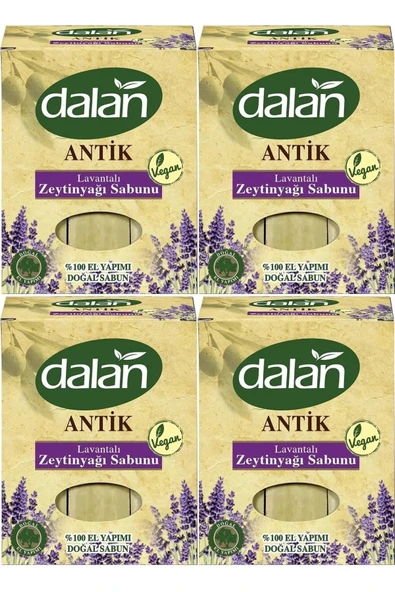 Dalan Antik Zeytin Yağlı Lavanta Sabunu El Yapımı 900 Gr x 4 Paket ürün görseli 1