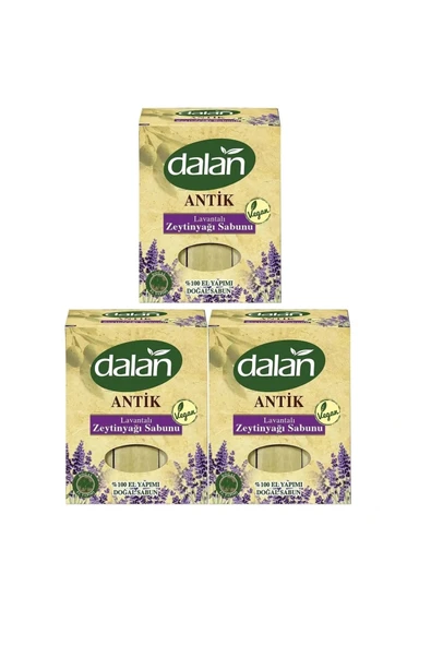 Dalan Antik Zeytin Yağlı Lavanta Sabunu El Yapımı 900 Gr x 3 Paket ürün görseli 1