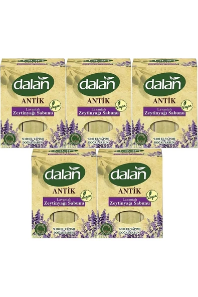 Dalan Antik Zeytin Yağlı Lavanta Sabunu El Yapımı 900 Gr x 5 Paket ürün görseli 1
