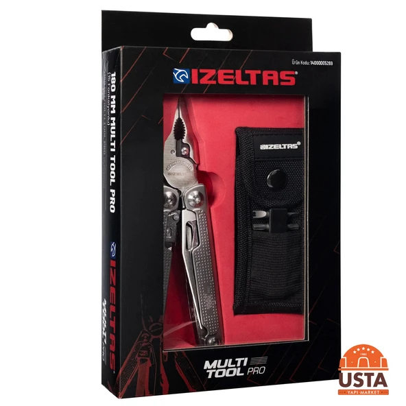 İzeltaş Multi Tool Pro 15 Fonksiyonlu 180 mm 14000005269 ürün görseli 1