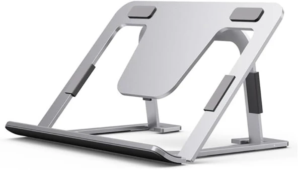 Plentiful Ayarlanabilir Katlanabilir iPad Stand 14inç  Metal Masaüstü Telefon Tablet Standı ürün görseli 1