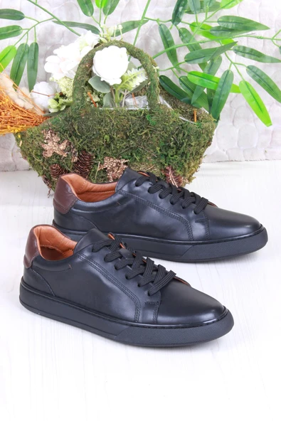 Mehmet Mete 2082 Tkn Rahat Esnek Hakiki Deri Sneaker Erkek Ayakkabı ürün görseli 1