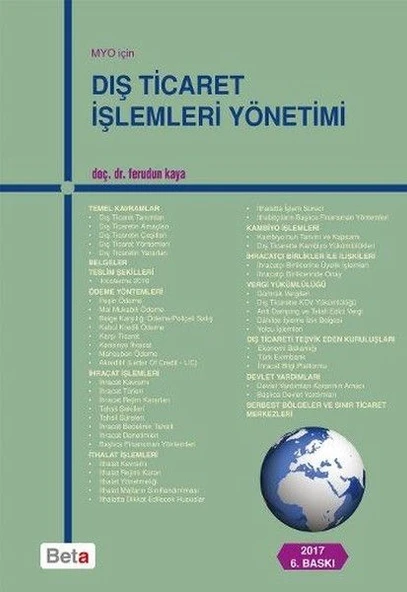 Dış Ticaret İşlemleri Yönetimi - Resim 2