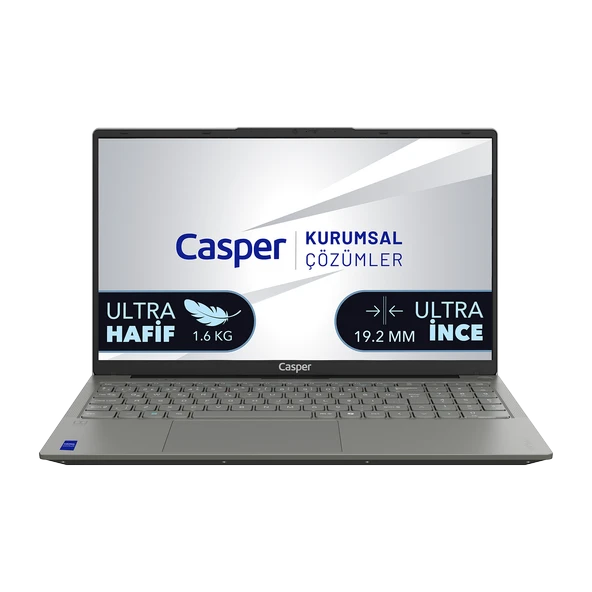 Casper Nirvana X750 i5-13420H 8GB DDR5 500GB SSD Freedos 15.6" Laptop X750.1342-8V00X-G-F ürün görseli 1