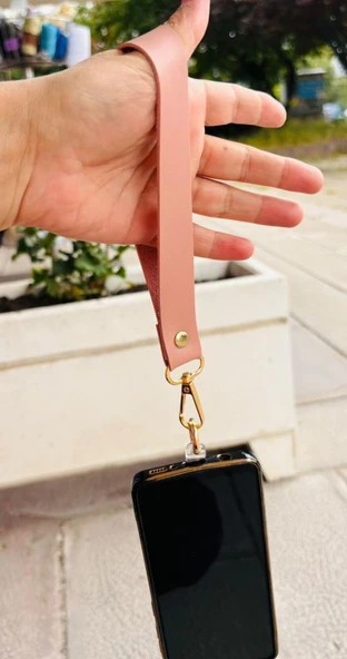Çanta Aksesuar Telefon Bilek Aksesuarı, Telefon Zinciri, Telefon Askısı, Tüm Telefon Kılıfları İçin Uygundur ürün görseli 1