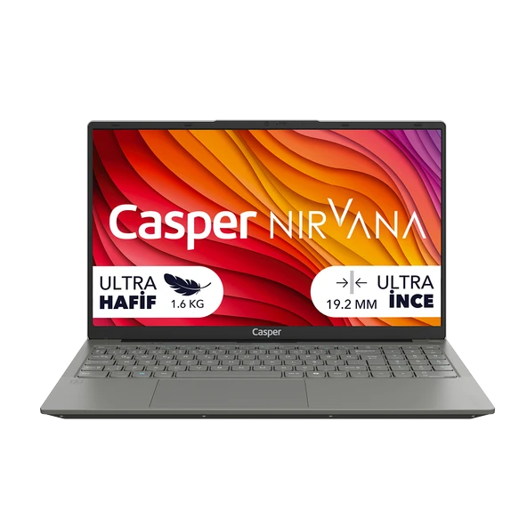 Casper Nirvana X650 i5-13420H 8GB DDR5 2TB SSD Freedos 15.6" Laptop X650.1342-8X00X-G-F ürün görseli 1