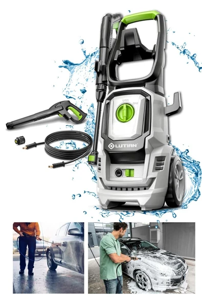 Lutian Lt407g-1800a 150 Bar Indiksiyon Motorlu Oto Yıkama Makinası ürün görseli 1