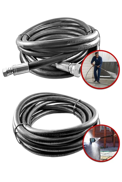 WORKMASTER SEL 5/16 R2 YÜKSEK BASINÇLI OTO YIKAMA HORTUMU 20 MT ÇİFT TELLİ (1100 BARA KADAR DAYANIKLI) ürün görseli 1