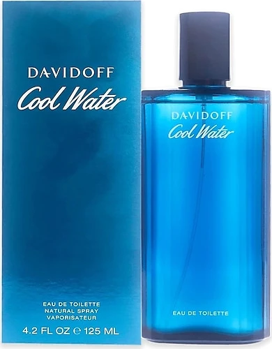 DAVIDOFF COOLWATER MEN 125ml EDT - Resim 2