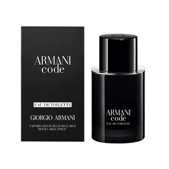 ARMANI NEW CODE MEN 75ml EDT REFILLABLE ürün görseli 1