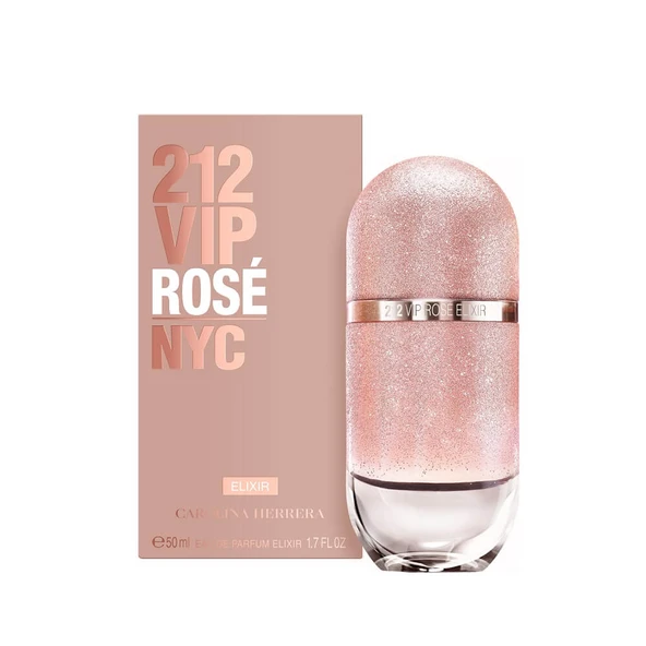 C.H. 212 VIP ROSE ELIXIR WOMAN 50ml EDP - Resim 2