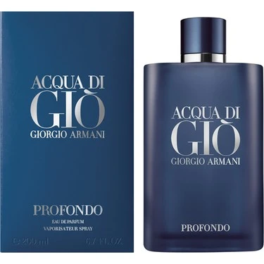ACQUA DI GIO HOMME PROFONDO 200ml EDP ürün görseli 1