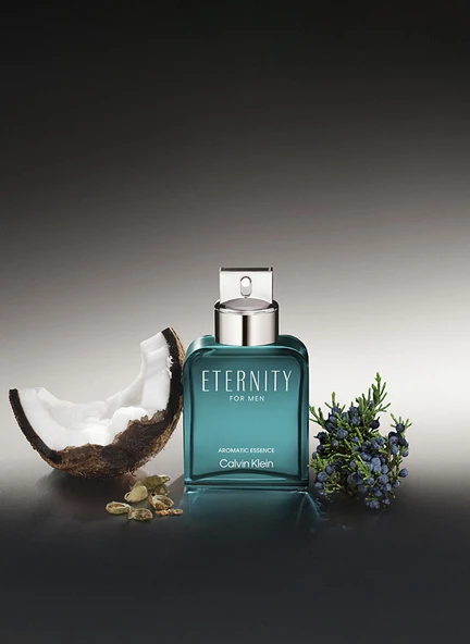 C.K ETERNITY MEN AROMATIC ESSENCE 100ml PARFUM - Resim 3