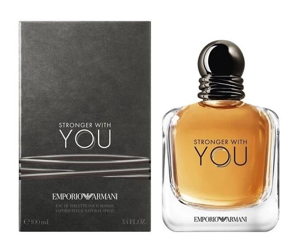 EMPORIO STRONGER WITH YOU EDT 100ML - Resim 2