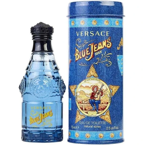 VERSACE BLUE JEANS 75ml EDT - Resim 2