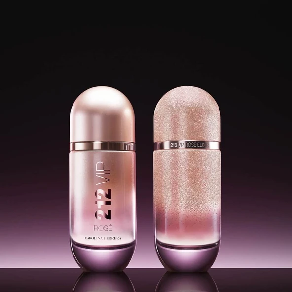 C.H. 212 VIP ROSE ELIXIR WOMAN 50ml EDP - Resim 3