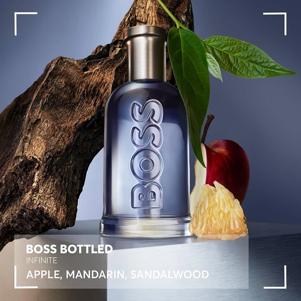 BOSS NO:6 BOTTLED INFINITE 100ml EDP - Resim 3