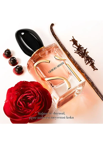 GIORGIO ARMANI SI INTENSE 50ML EDP REFILLABLE - Resim 3