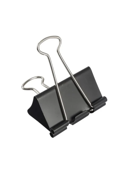 Kraf Metal Kıskaç/Binder Clips 51 Mm 12Li (451G) ürün görseli 1