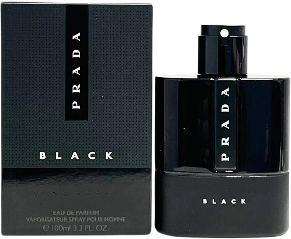 PRADA LUNA ROSSA BLACK 100ML EDP - Resim 2