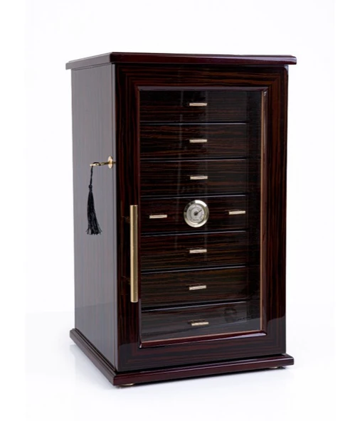 Parmida Humidor / Yedi Çekmeceli Puro Saklama Kutusu - Kahverengi 0185 ürün görseli 1