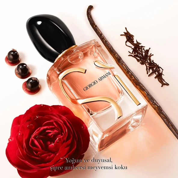 GIORGIO ARMANI SI INTENSE 100ML EDP REFILLABLE - Resim 2