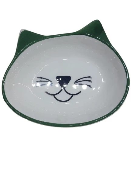 Bio Pet Active Seramik Kedi Mama Kabı 12-15-3,5cm No:7 ürün görseli 1