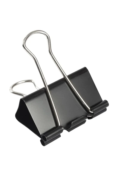 Kraf Metal Kıskaç/Binder Clips 41 Mm 12Li (441G) ürün görseli 1