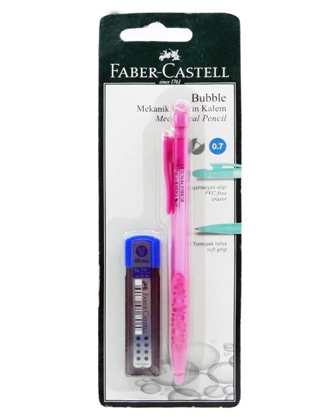 Faber Castell Bubble 07 Mekanik Kurşun Kalem Pembe 532710 ürün görseli 1