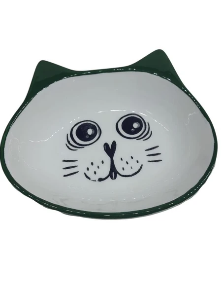 Bio Pet Active Seramik Kedi Mama Kabı 12-15-3,5cm No:10 ürün görseli 1