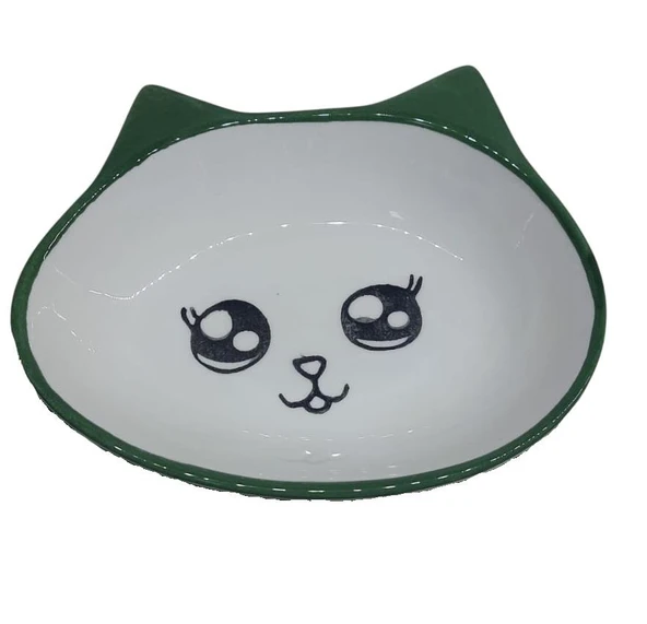 Bio Pet Active Seramik Kedi Mama Kabı 12-15-3,5cm No:11 ürün görseli 1