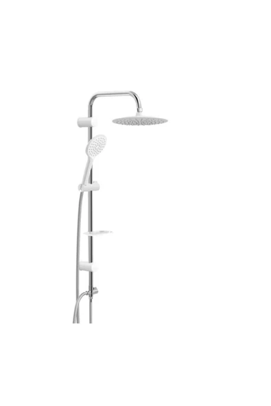 Artema Solid S Batarya Seti Beyaz Tepe Duş Seti Mvt3020 - Resim 5
