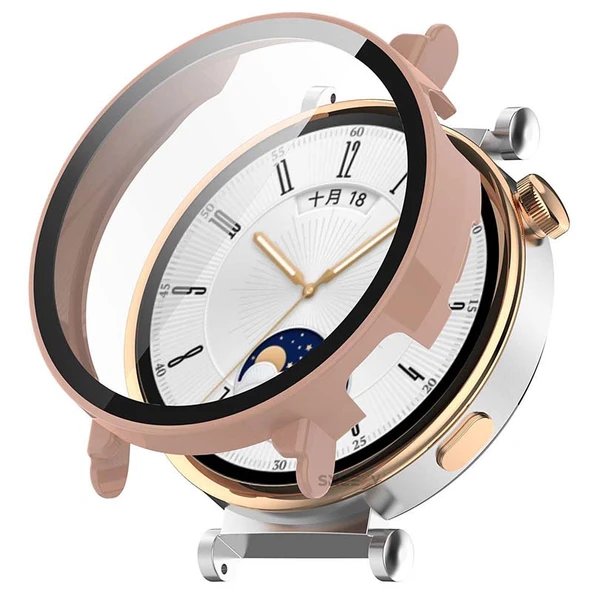 Sneezy Huawei Watch Gt4 41mm PC Sert Kasa Ve Ekran Koruyucu  Pembe ürün görseli 1